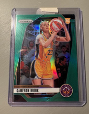 Panini 2024 Prizm WNBA Cameron Brink Rookie #127 Green Prizm Sparks