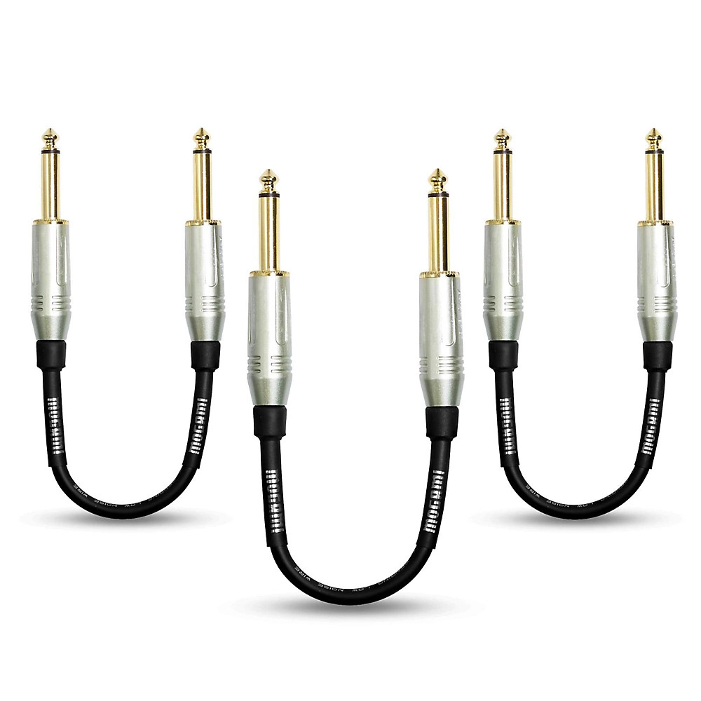 Mogami Silver Series 14 Straight Patch Cable 8 3-Pack 6390₽