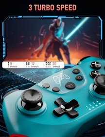 Powerful Bluetooth Controller for PC and Switch &ndash; Immersive Gaming Experience