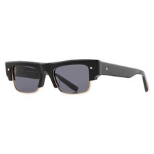Valentino Grey Rectangular Unisex Sunglasses VLS-164 A 52 VLS-164 A 52