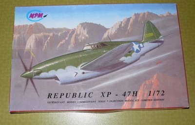 MPM 1:72 Republic XP - 47H Modellbausatz in OVP
