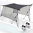 T-Top Extension Bimini Tops for Boats Sun Shade Kit  67" Length x 82" Width
