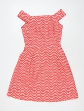 Womens UK Size 8 Warehouse Fit & Flare Dress
