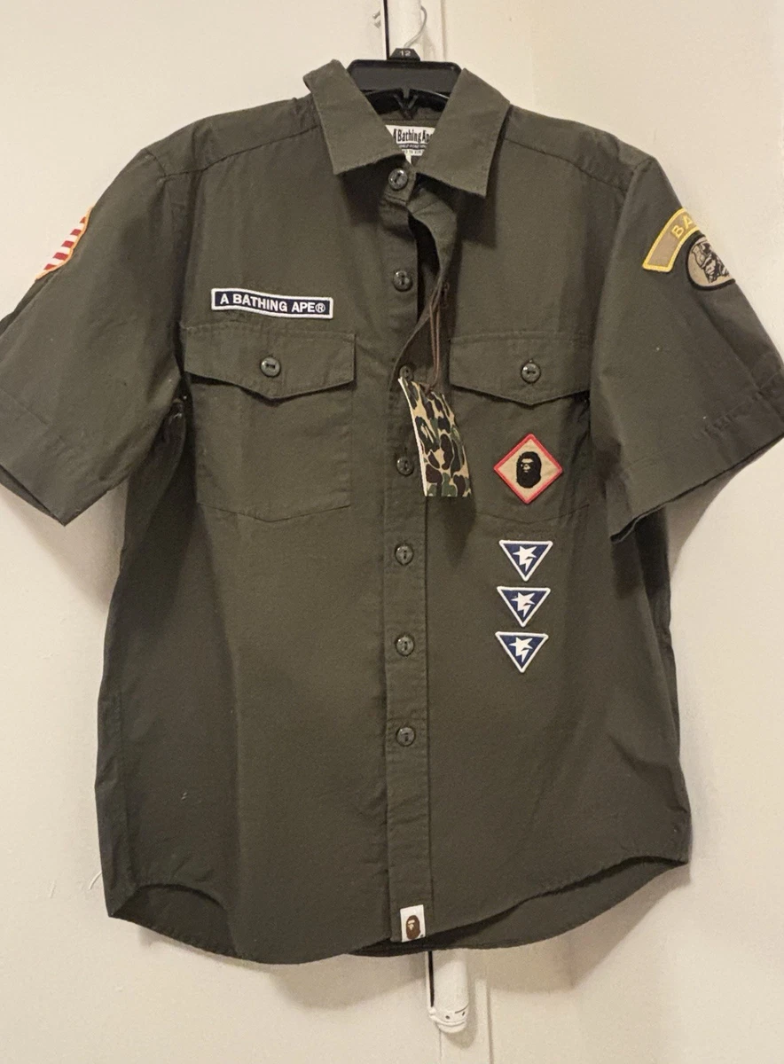 A BATHING APE Casual Button-Down Shirts for Men for sale | eBay