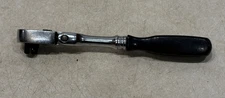 Snap-on F735 3/8" Drive Flex-Head Ratchet 8" Long Black Handle