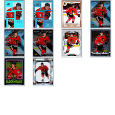 PLAYER LOT - FRANK NAZAR Hockey 10 Cards NHL Rookie Platinum Retro Allure