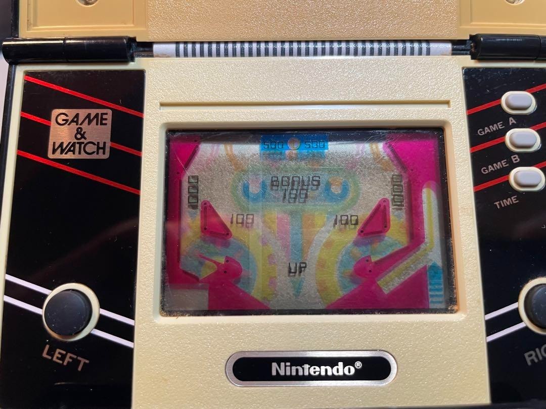 【レア】任天堂 ゲームウォッチ ピンボール PB-59 Nintendo Game & Watch Multi Screen Pinball Pb-59 MIJ 1983