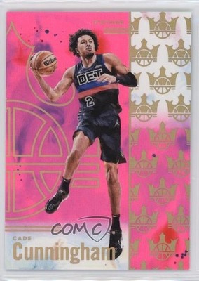 2024-25 Panini Court Kings Pink 49/99 Cade Cunningham #76 16wc