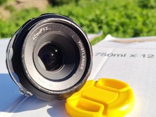 USED Voigtlander Ultron 40mm f/2 SL IIS Black Rim Nikon ais Japan - READ -
