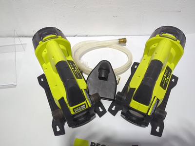#ad 2 PACK RYOBI ONE HP 18V Battery PoweredTransfer Pump *Defective FOR PARTS* $103.96