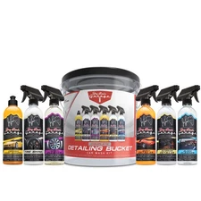 Jay Leno's Garage Complete Detailing Bucket Car Wash Kit - 8-Piece Car Care Set