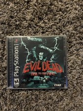 Evil Dead Hail to the King (PlayStation 1 2000) CIB W/Manual Clean Disc’s Rare