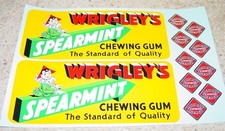 Buddy L Wrigley's Railway Express Agency Truck Sticker Set BL-198