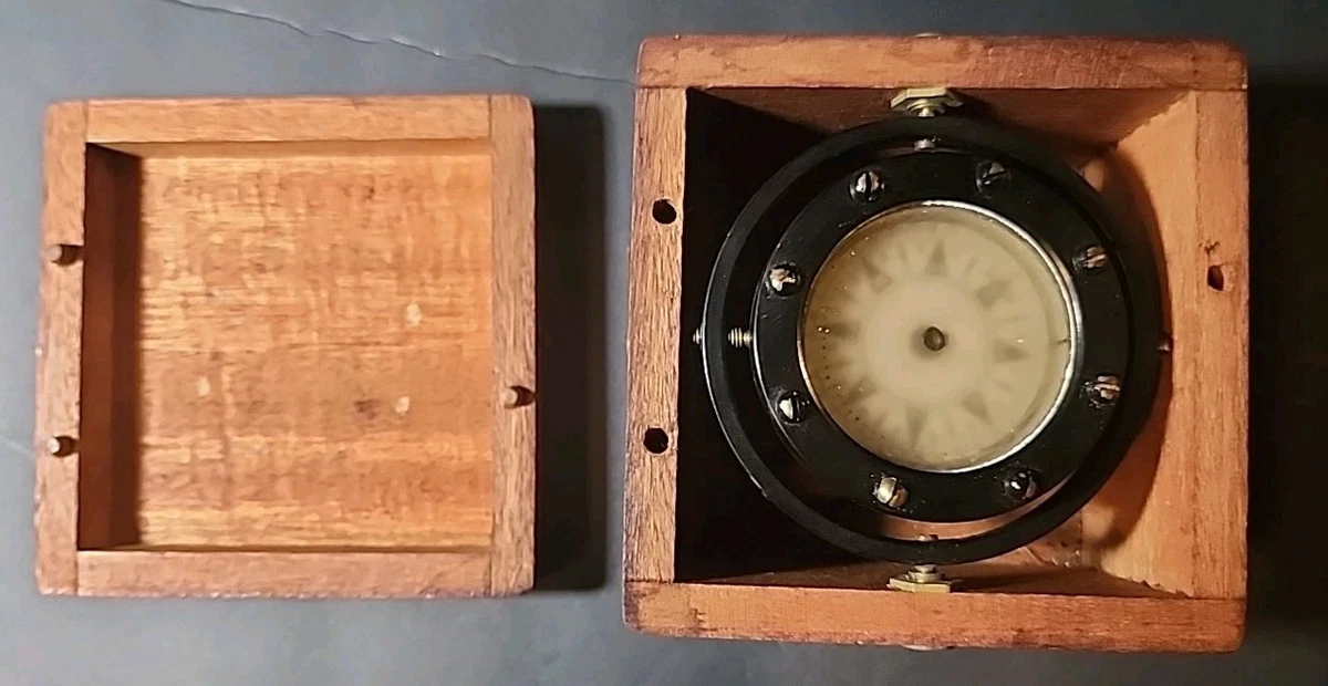 Vintage Original WWII Antique Maritime Navigational Instruments