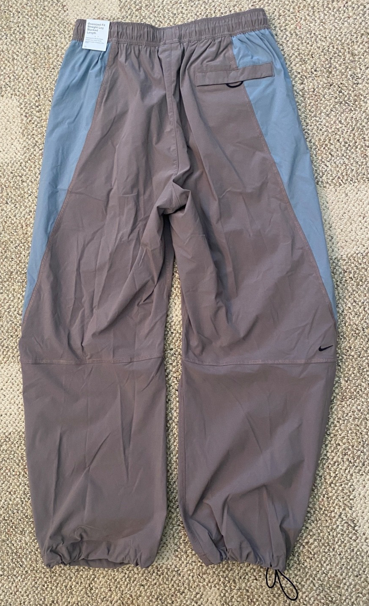 Nike Tech Pants Woven Stacked Oversized Zip Pocket IH8466-289 $140