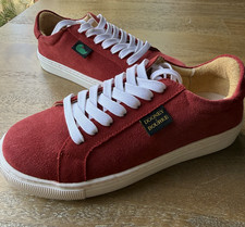 NWOT Dooney and Bourke Women's Red Suede Sneakers Size 7