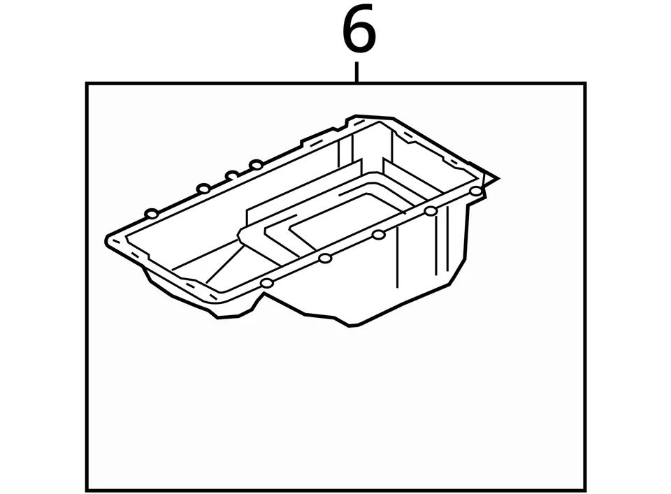 Ford Expedition 2009-2014 cárter de aceite del motor Doiks Foto 4 de 4