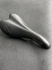 Litespeed Velo Saddle Titanium Leather Black Road Cycling