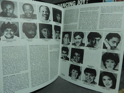 The Tap Dance Kid ~ Folleto del programa de teatro 1986 ~ Dule Hill ~ Eugene Fleming - Imagen 9 de 10
