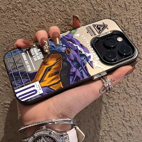 Anime E Evangelions Matte Case for Apple iPhone 13, 12, 11, 14, 15, 16 Pro Max + - Zdjęcie 3 z 22