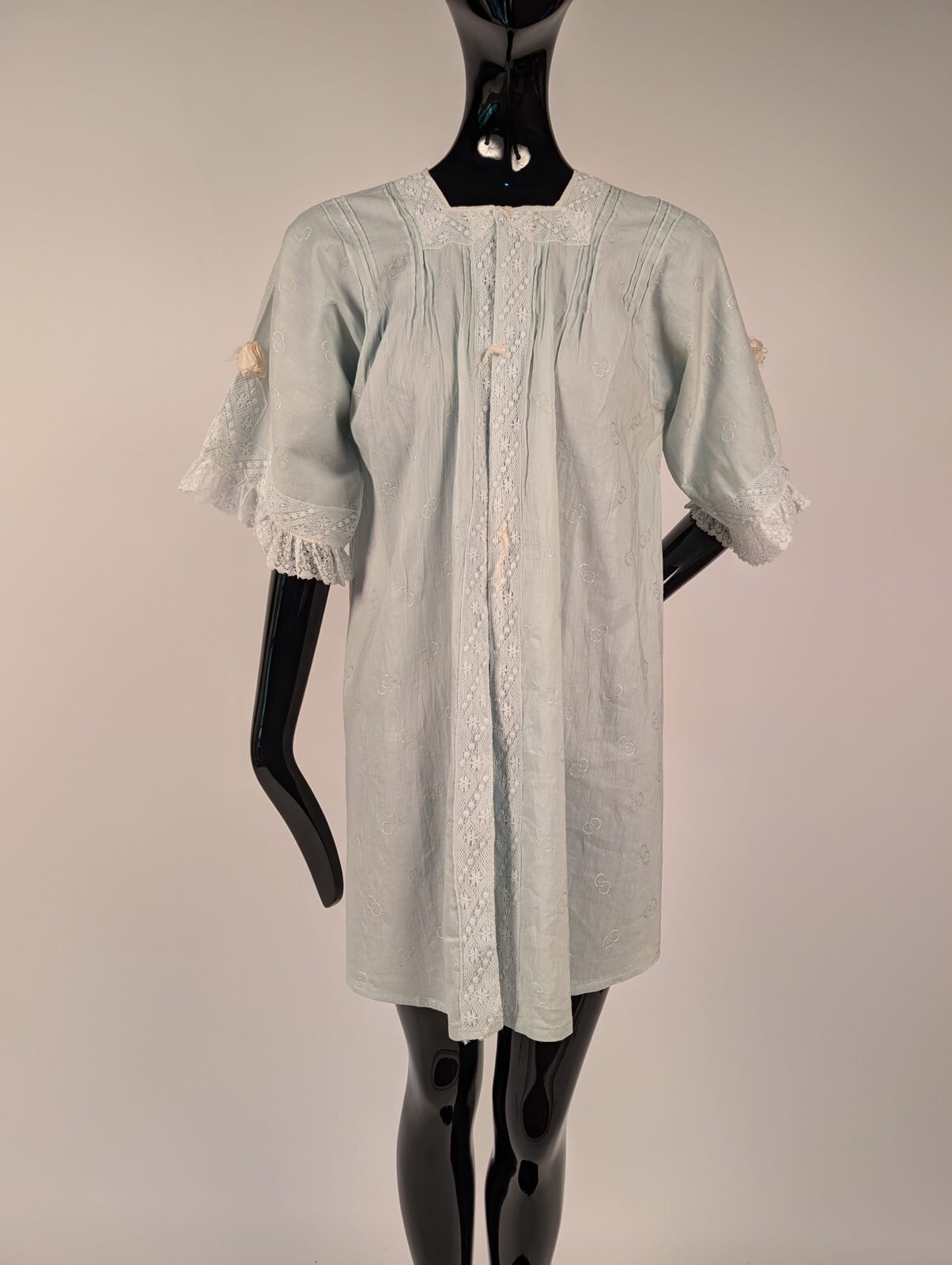 WEDDING RING PATTERN VICTORIAN JACKET W LACE FR T… - image 3