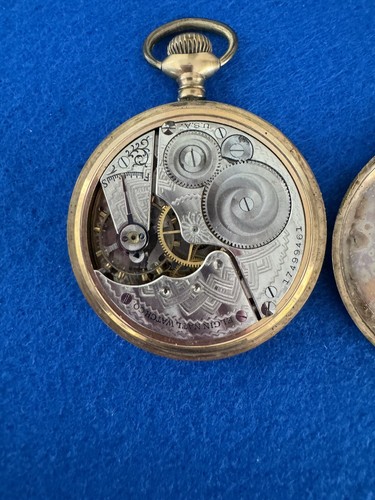 Reloj Elgin Natl Co 1914 Vintage Grado 291 Talla 16s 7 Joyas No Funciona EE. UU. - Imagen 4 de 11