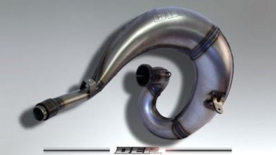 DEP DEPH2210 2Takt / 2T Auspuff Honda CR250 1989-91