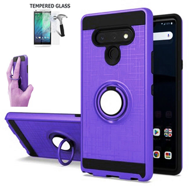 Phone Case For LG Reflect / K51 Case Shock Proof Ring-Stand-Holder-stand