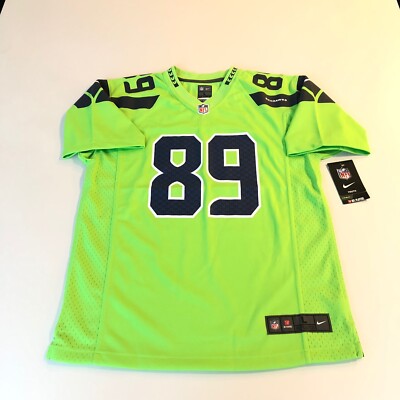 Nike Seattle Seahawks Doug Baldwin Lime Green NFL Jersey Size