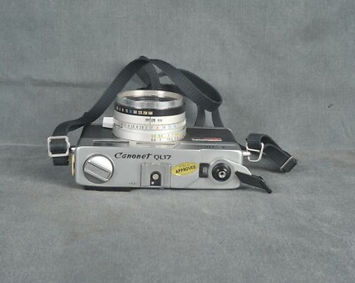 Canon Canonet QL17 G-III 35mm Rangefinder Film Camera 40mm 1:1.7