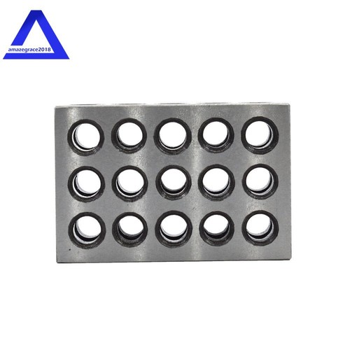 Neuf 2 paires assorties 1-2-3 blocs 23 trous 0,0002" Machinist 123 Ultra Précision - Photo 5/8
