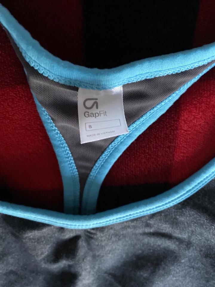 GAP女式小号紧身背心运动灰色 — 第 3/3 张图片