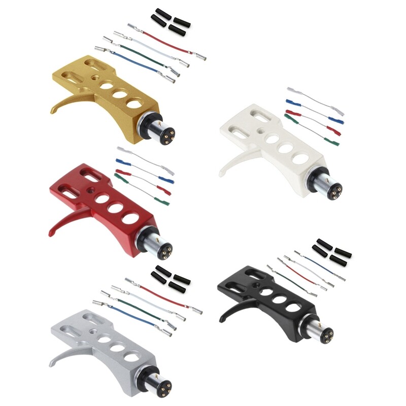 Turntable Phono Headshell Cartridge Cable Leads Header Wires Accessory