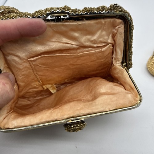 JAPÓN De Colección Años 60 DELILL Oro CUENTAS Y Cartera Moneda Hecho en Bélgica LEER - Imagen 5 de 12