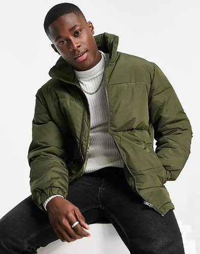 SELECTED HOMME Puffer Jacket Forest 