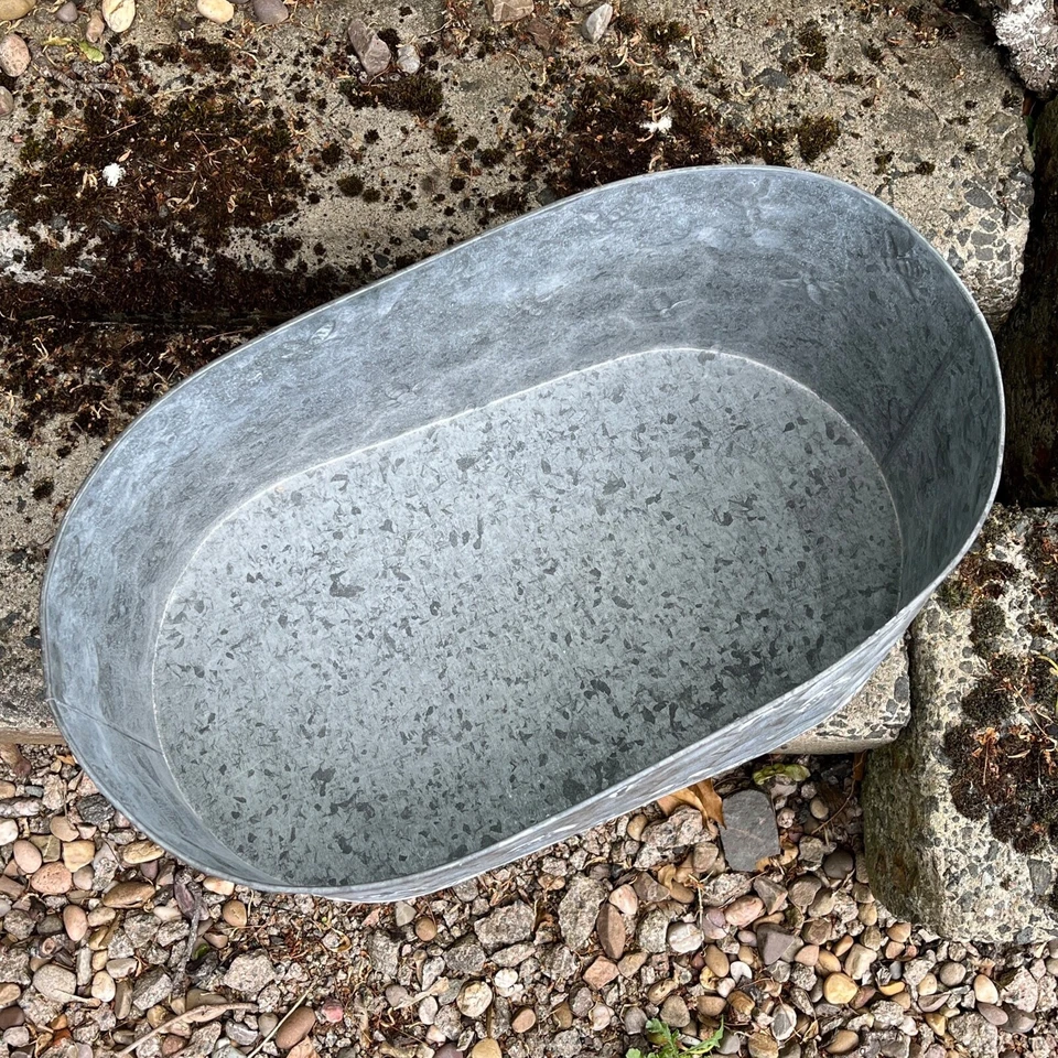 Planters for Garden 45cm Oval Bee Decorative Plant Pot Outdoor Flower Trough - Image 3 of 4