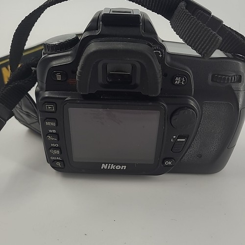 READ Nikon D80 Digital SLR Camera Only Body Black Not Working For Parts - Picture 12 of 12