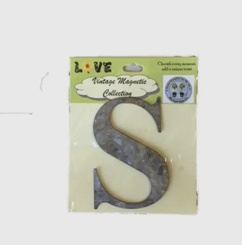 Kraft Klub 3.5” high Galvanized Silver Metal Magnetic Letters A-Z - 第 21/27 張圖片