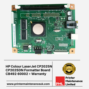 HP Color LaserJet CP2025N CP2025DN Formatter Board CB492-60002 + Garantie