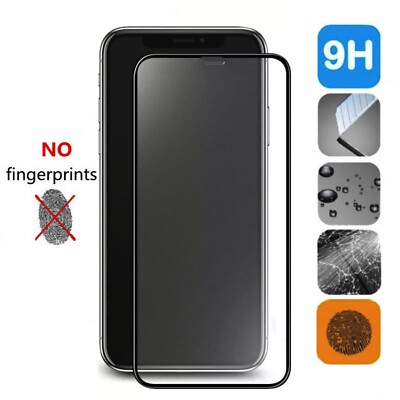 iPhone 11 Pro Max Panzerfolie Glasfolie Matt Anti-Fingerabdruck Bildschirmschutz