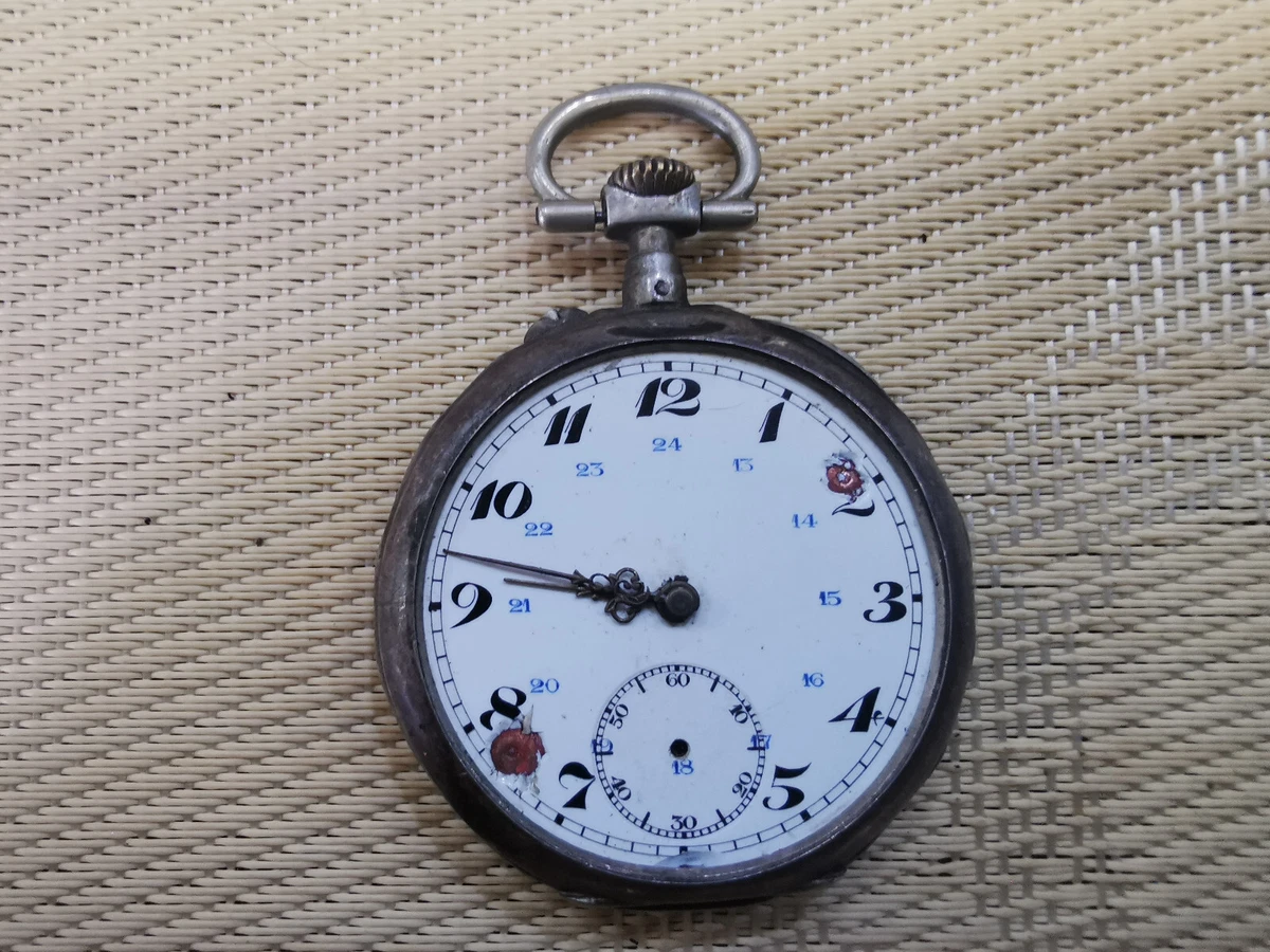 Silver pocket hotsell watches ebay