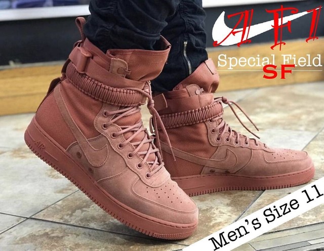 nike sf air force 1 high dusty peach