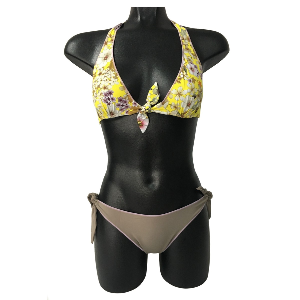Bikini Donna triangolo sfoderato MISS BIKINI LUXE tinta unita fantasia  18382