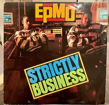 EPMD - STRICTLY BUSINES 1988 VINYL LP  031198200613 ORIGINAL PRESS
