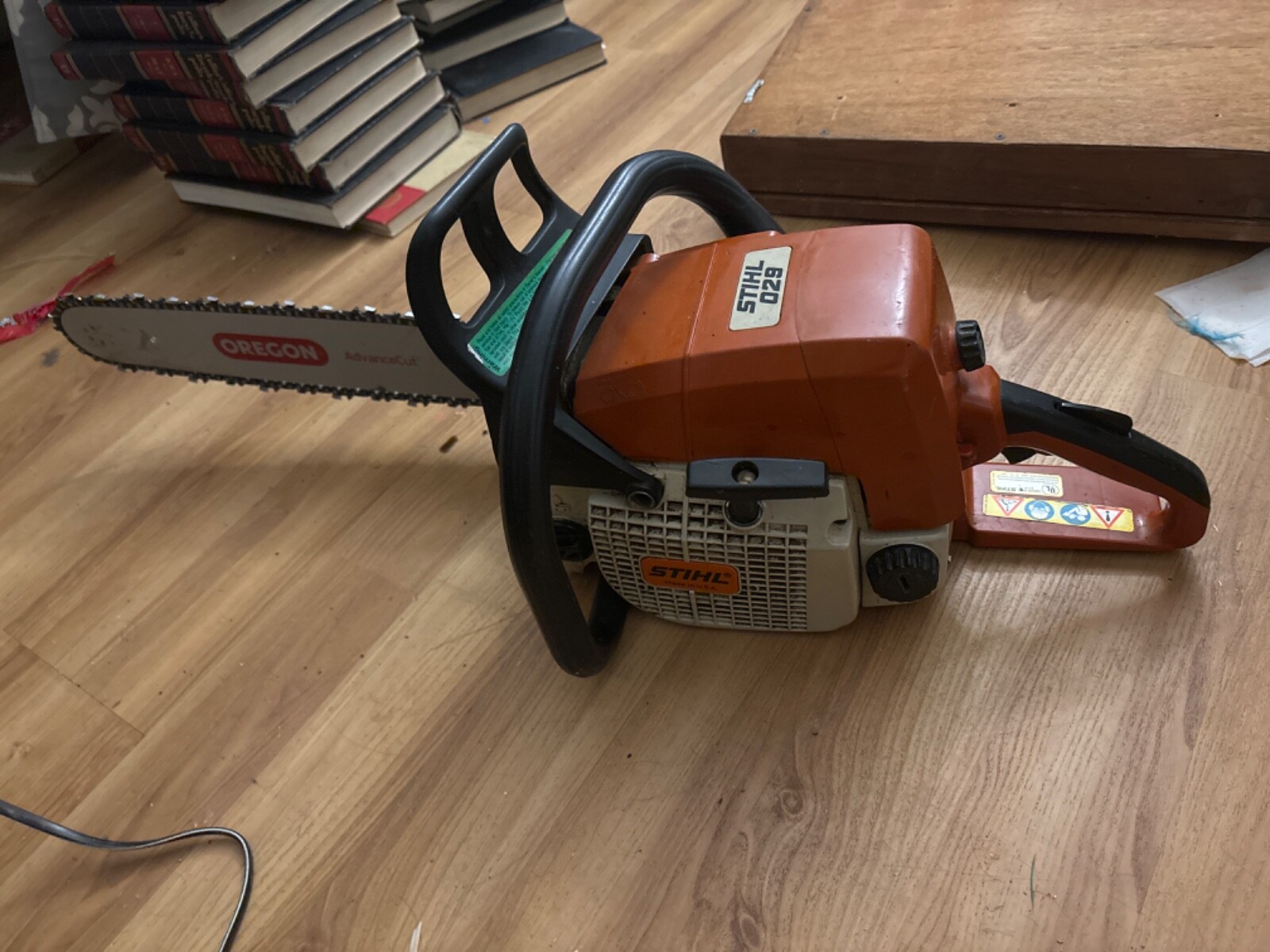 Stihl 029 chainsaw 20” bar used runs good eBay