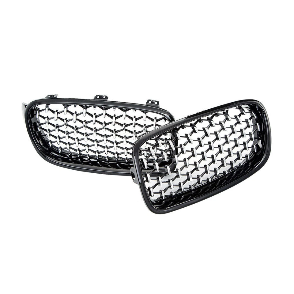 51137263482 1Pair Mesh Front Grilles Fit For BMW 3 Series F30/31 2012-2017 - Imagem 4 de 4