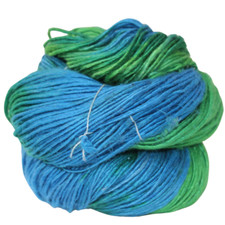 Knitsilk Tops yarnRoving Silk Hand Tie  Die Yarn