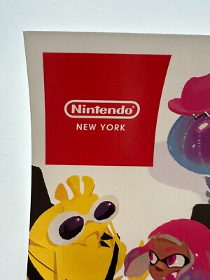 Nintendo NY - Splatoon 10th Anniversary Poster - 11