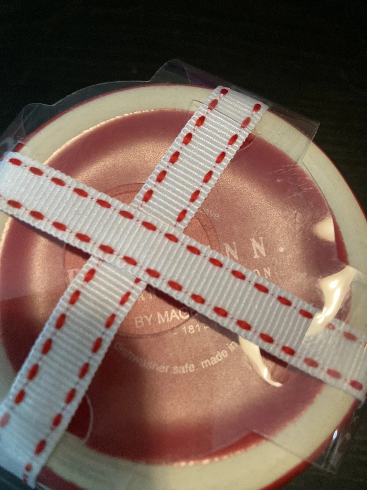 Rae Dunn Rojo Menta Navidad Invierno Vacaciones Cerámica Tazas Medidoras 2023 Foto 4 de 4