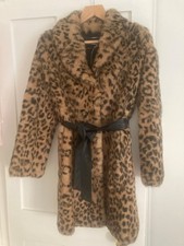 Exquisite Fur Winter Coat Georges Rech Size 38 (uk Size 8 Or 10)